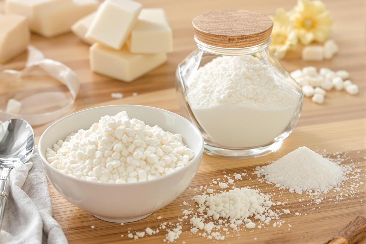 Les ingrédients principaux du chocolat blanc