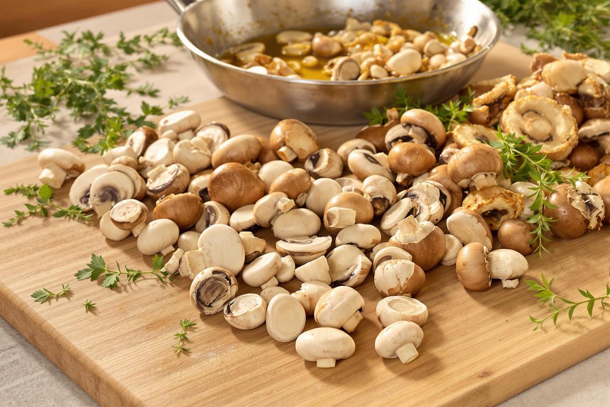 Pourquoi envisager de précuire les champignons ?