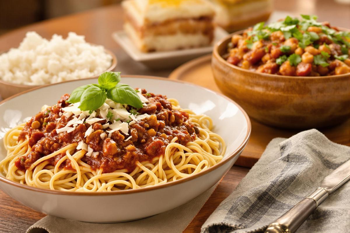 Des plats classiques à base de bœuf haché