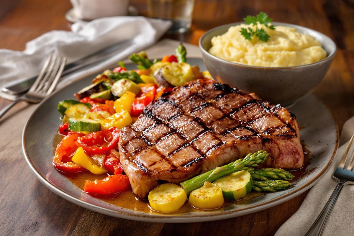 Accompagnements classiques pour la côte de veau