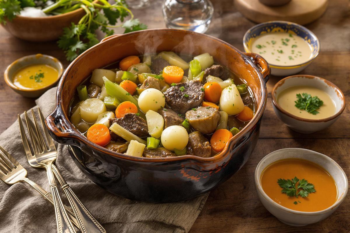 Accompagnements classiques pour un pot-au-feu
