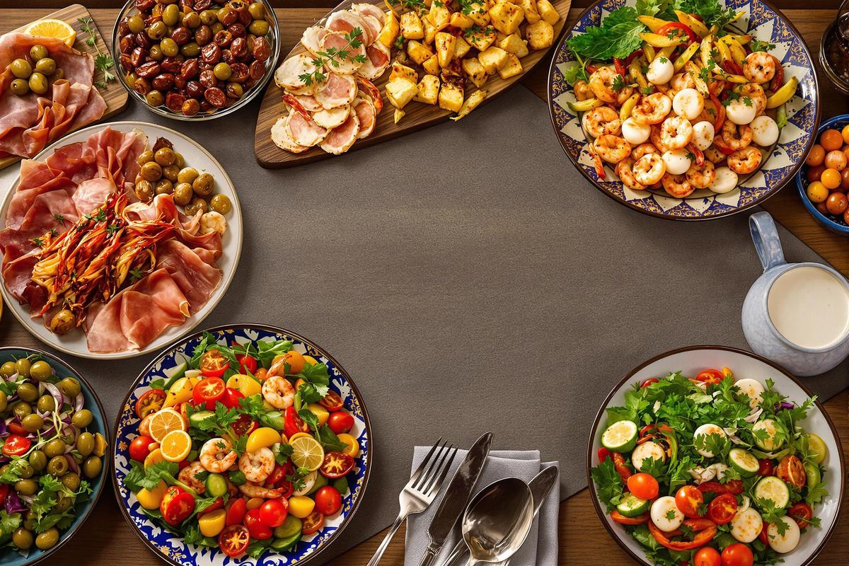 Les entrées pour accompagner une paella