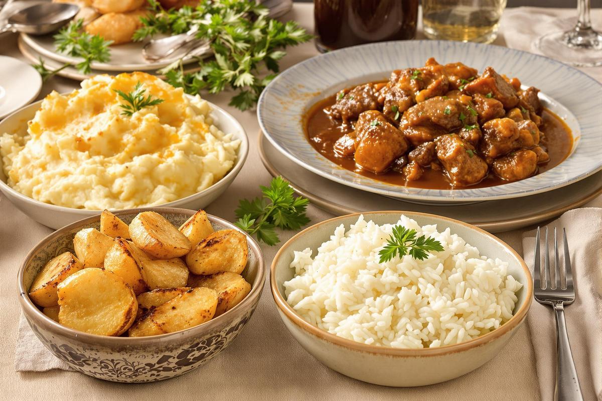 Les classiques pour accompagner une viande en sauce
