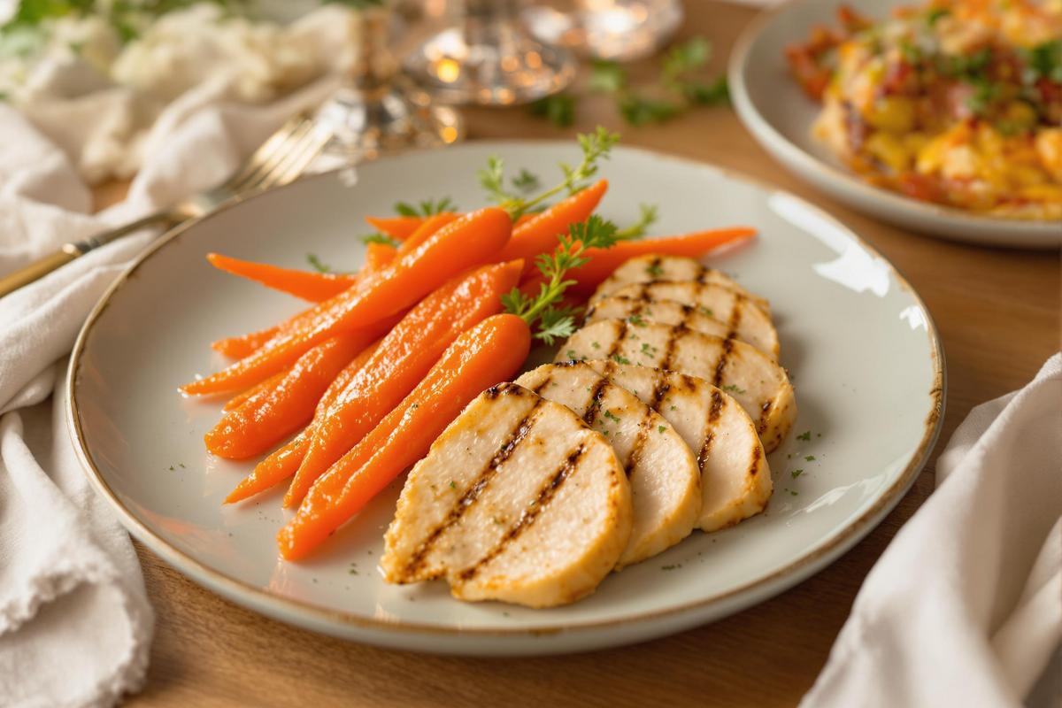 Les viandes blanches pour accompagner les carottes Vichy
