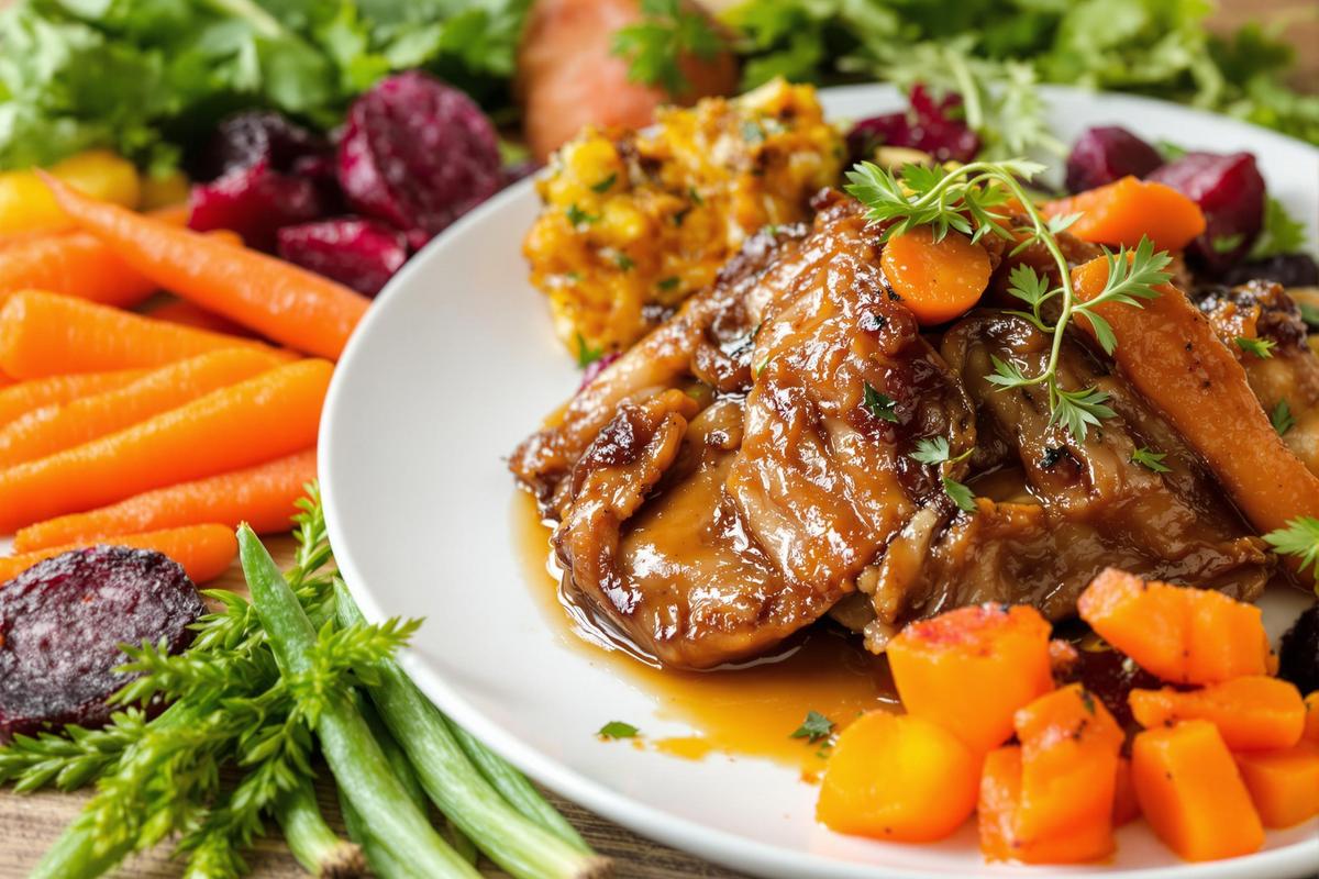 Pourquoi choisir des légumes pour accompagner le canard confit