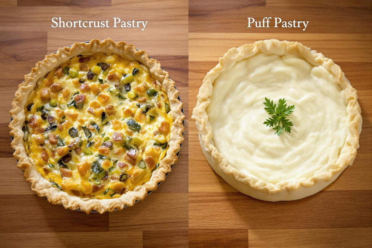 Différences entre pâte brisée et pâte feuilletée
