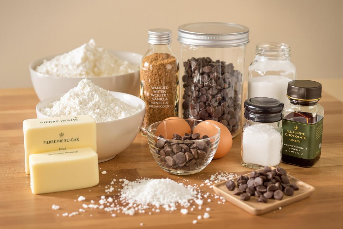 Les ingrédients nécessaires