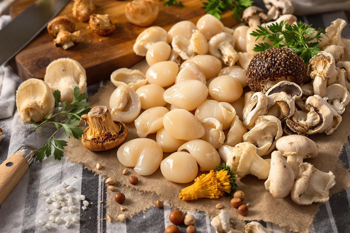 Ingrédients indispensables pour la recette