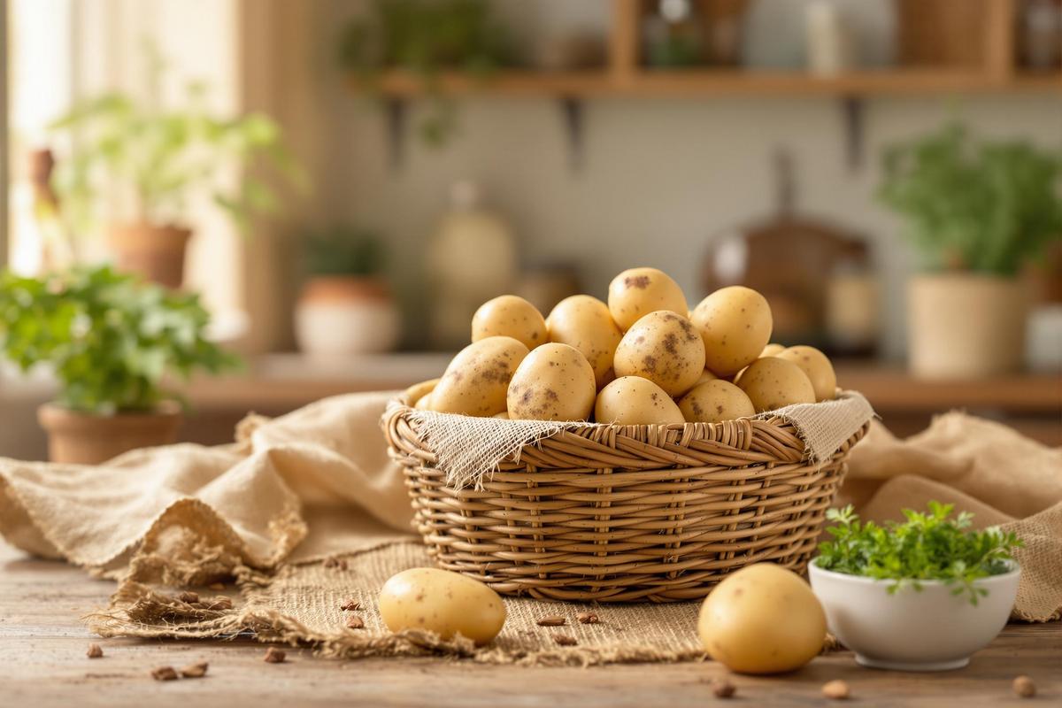 Comment conserver les pommes de terre sans qu'elles germent ?