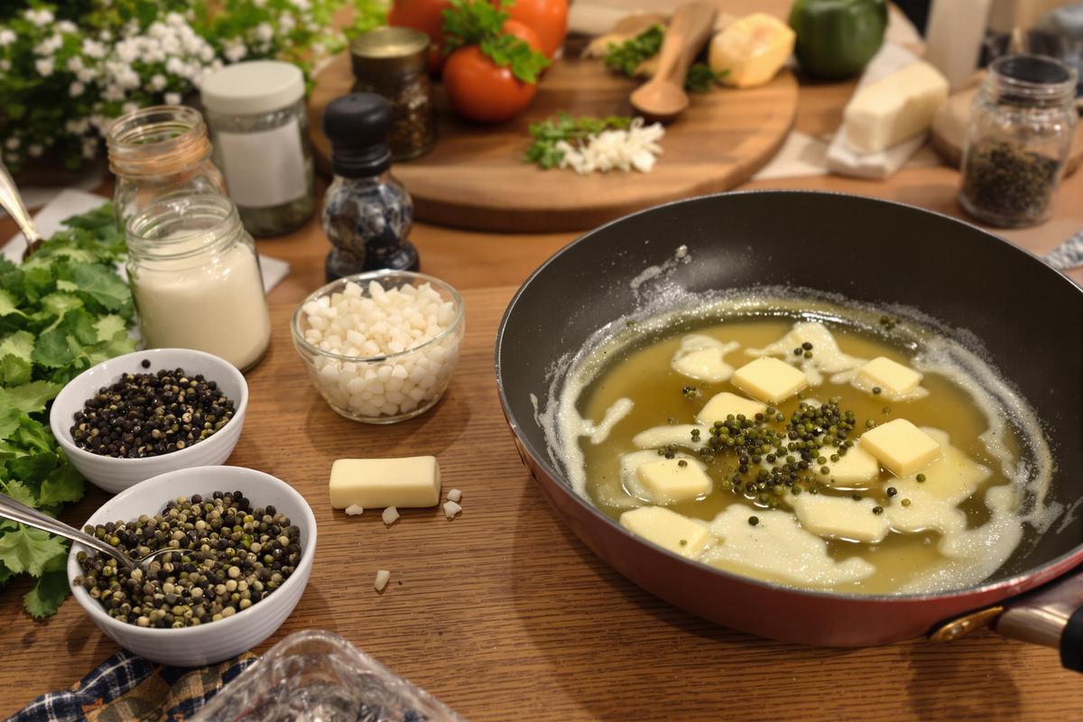 Comment faire une sauce aux poivre facilement