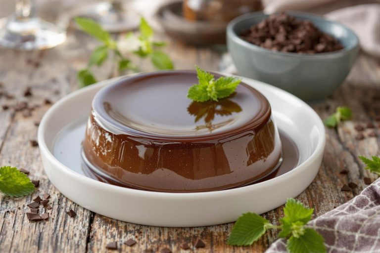 Délice au chocolat : découvrez notre recette de flan pâtissier