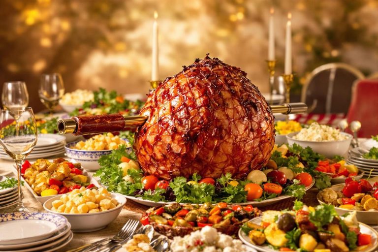 Jambon à la broche quantité par personne : Guide complet