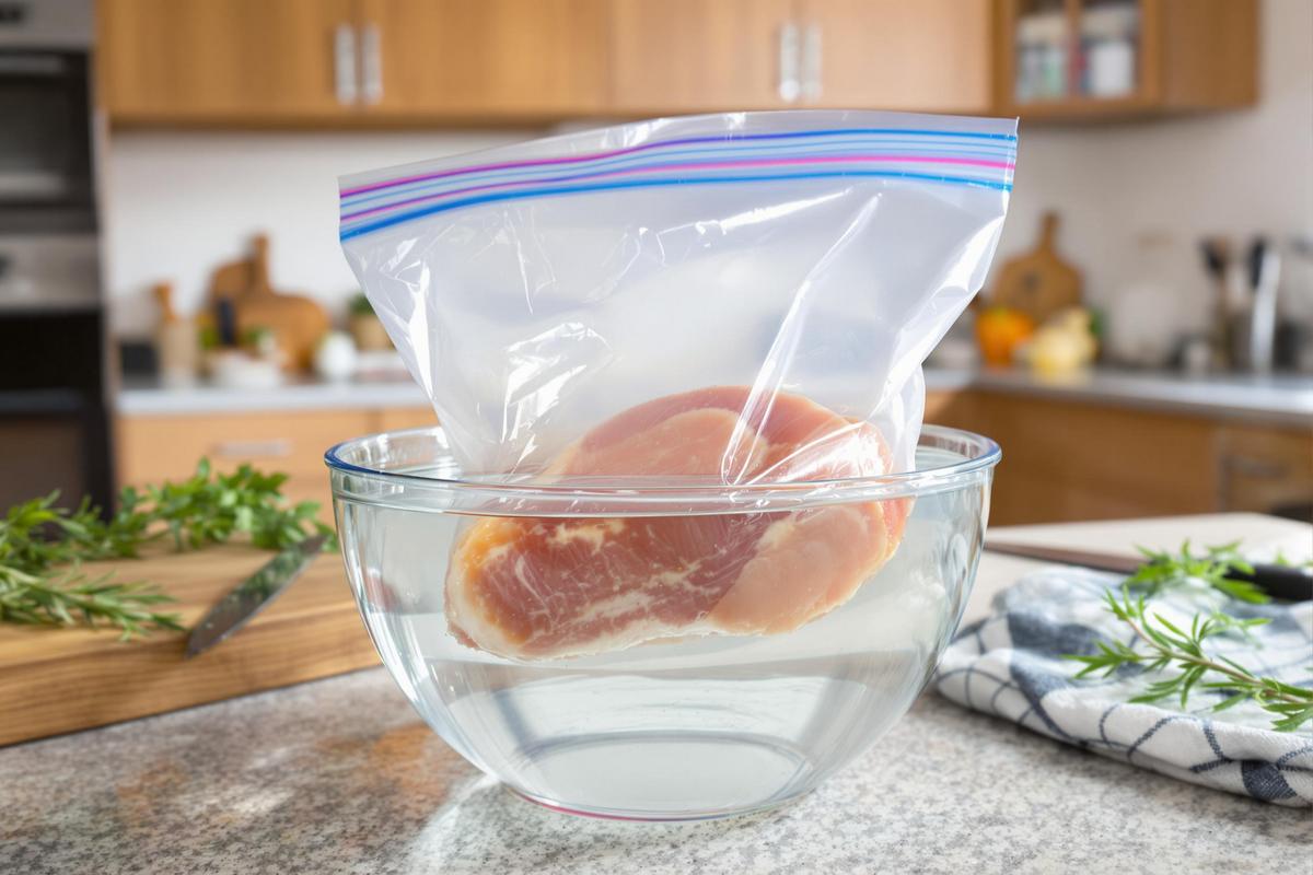 Les bouchers le savent, la viande est beaucoup plus tendre quand on la décongèle ainsi