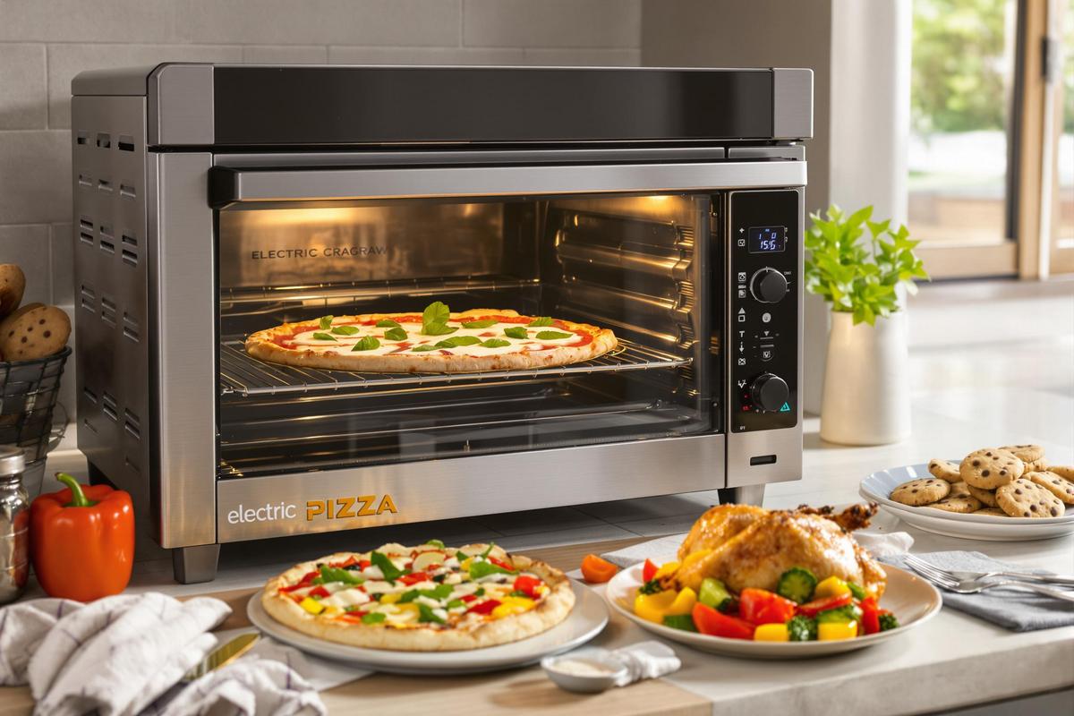 Que peut-on faire cuire dans un four à pizza électrique ?