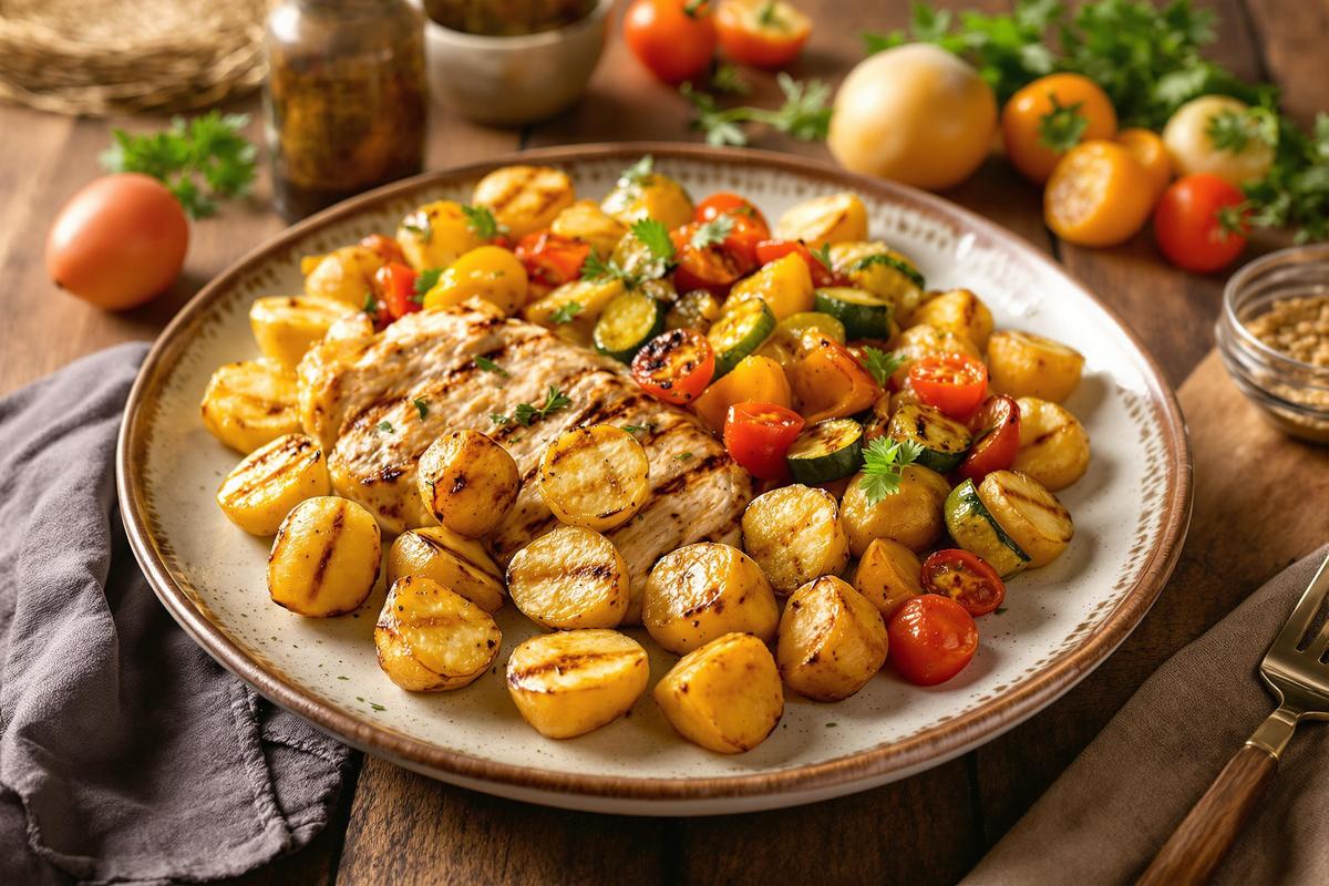 Quel accompagnement avec des pommes de terre grenaille ?