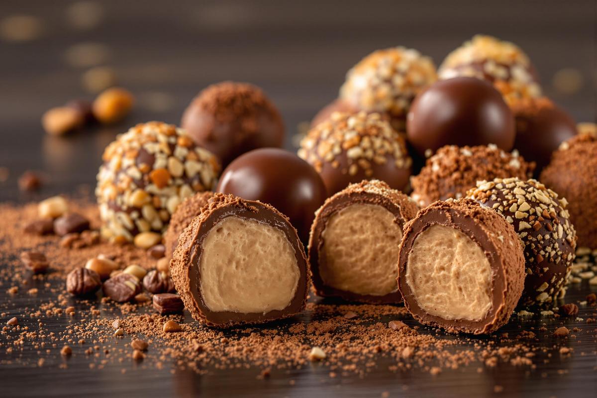 Chocolats d'appellation truffes : caractéristiques et spécificités