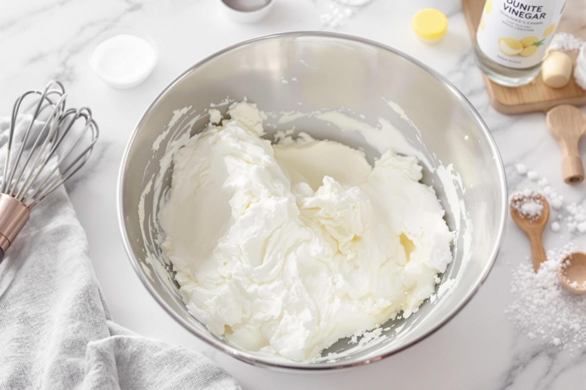 Comment rattraper des blancs en neige liquides sans citron ?