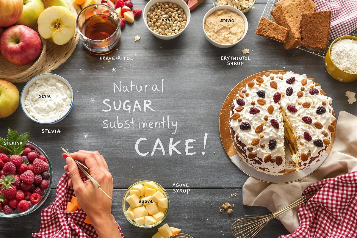 Par quoi remplacer le sucre dans un gâteau pour diabétique ?