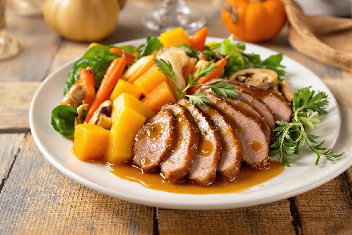 Quels légumes pour accompagner des aiguillettes de canard ?