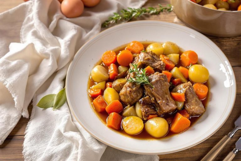 Recette facile de navarin d'agneau de grand-mère