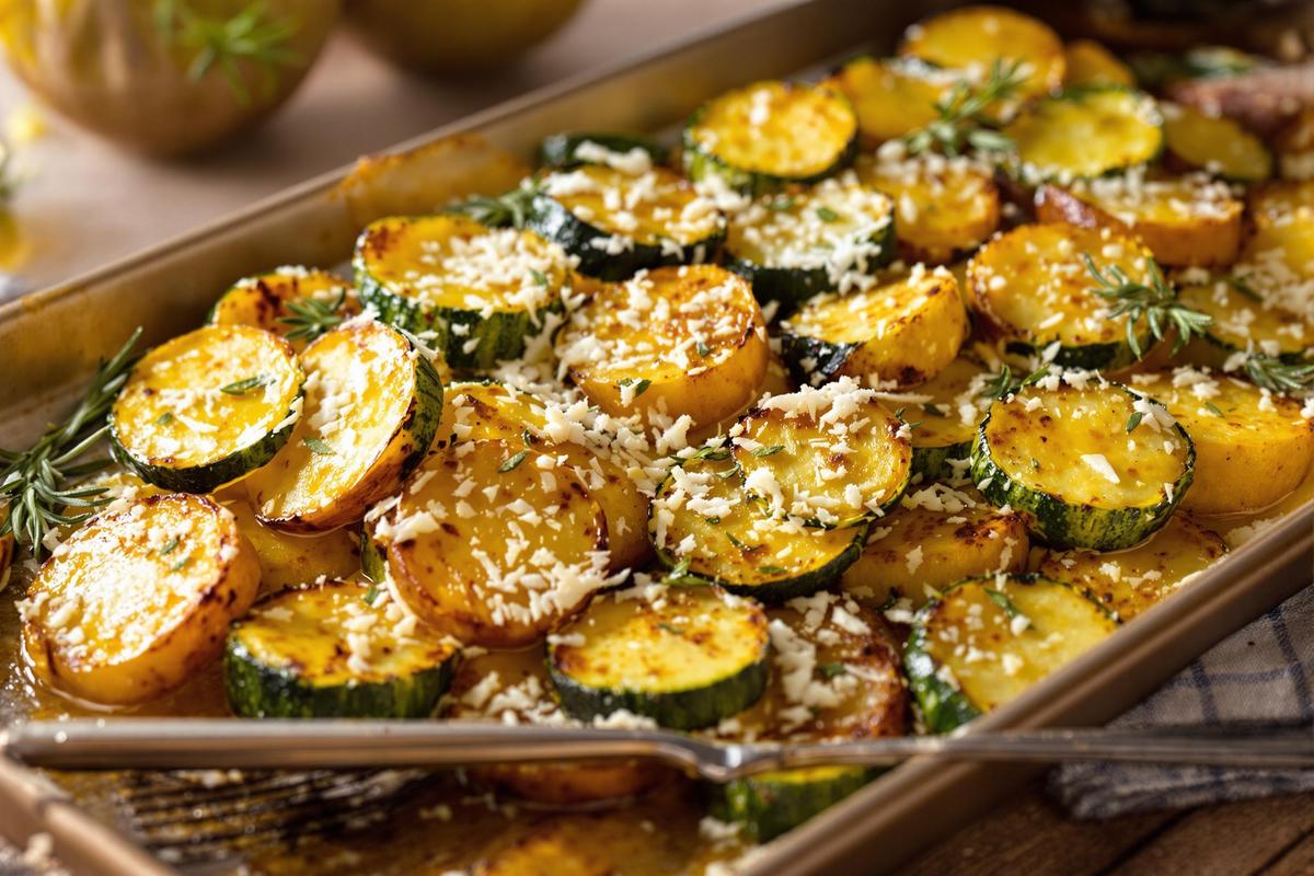 Recettes courgettes pommes de terre au four : Faciles et savoureuses