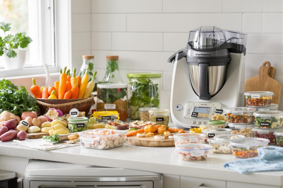 Batch cooking : 5 recettes du soir à faire au Thermomix pour la semaine du 28 avril