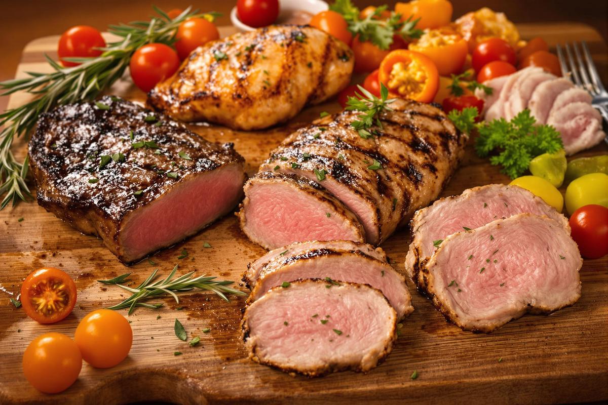 Boeuf, poulet, porc : voici la viande qui contient le plus de protéines en réalité
