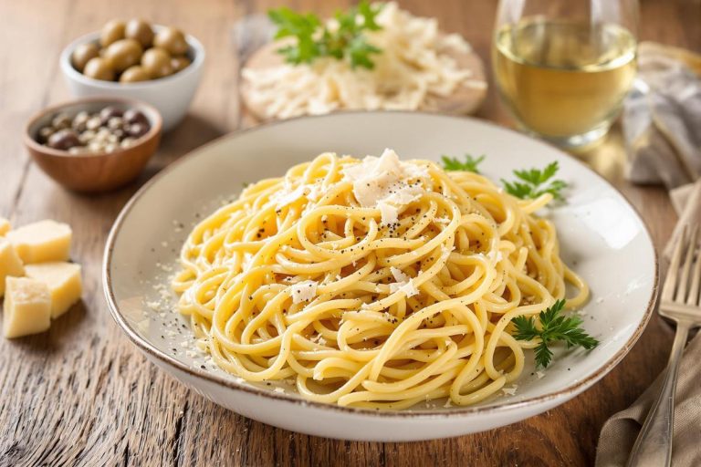 Ce plat de pâtes est l'un des favoris des Italiens : il se prépare en 5 minutes avec 2 ingrédients et c'est un régal