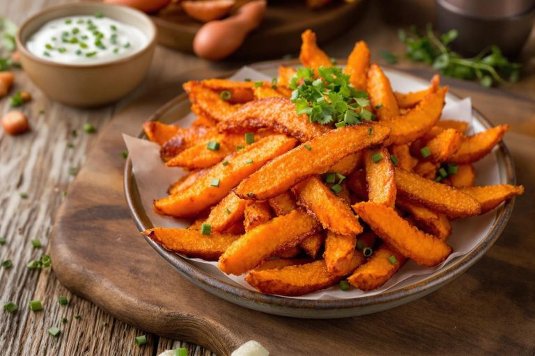 Cette astuce toute simple est pourtant le secret de Laurent Mariotte pour des frites de patates douces croustillantes