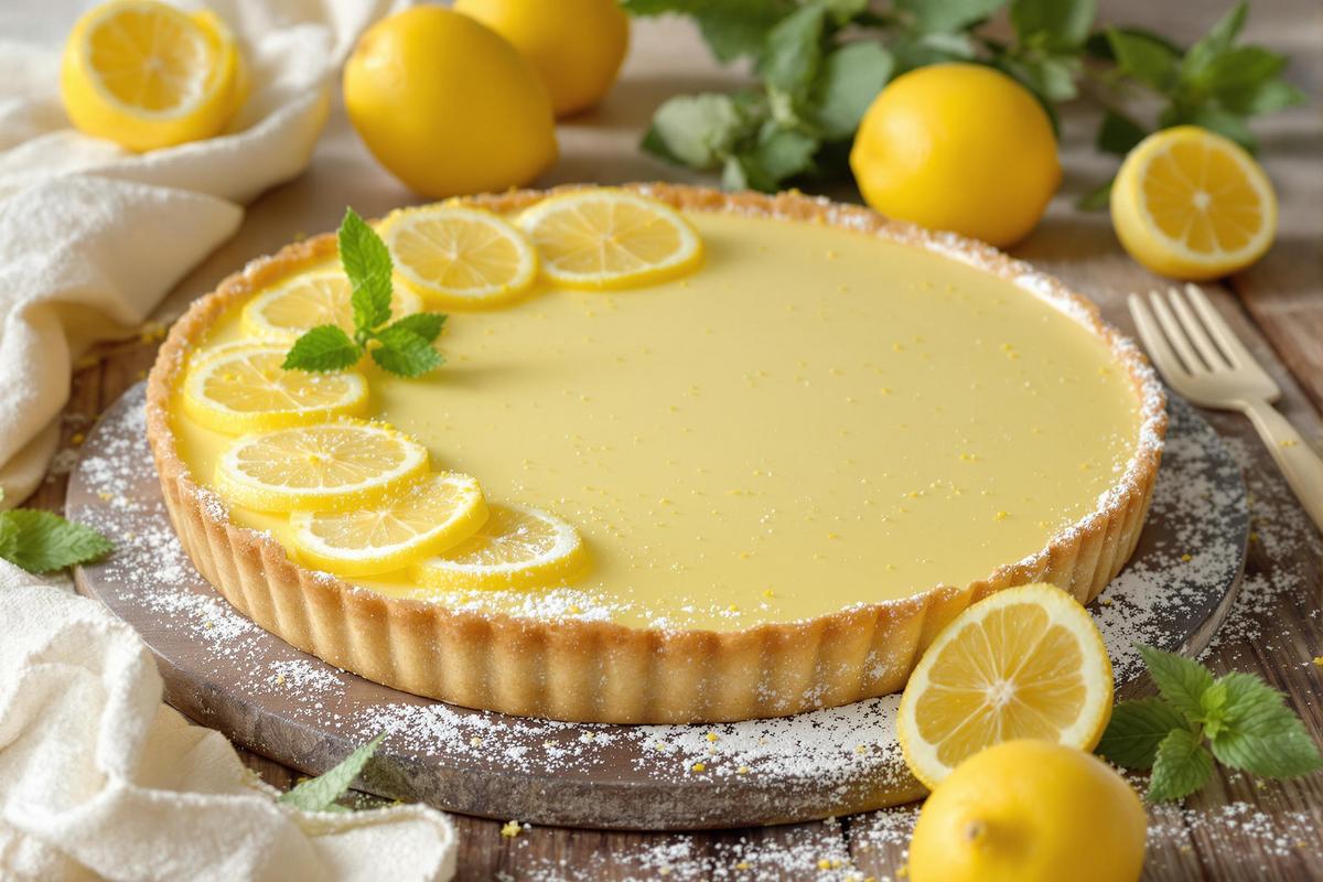 Cette recette fonctionne à tous les coups ! La tarte au citron de Julie Andrieu