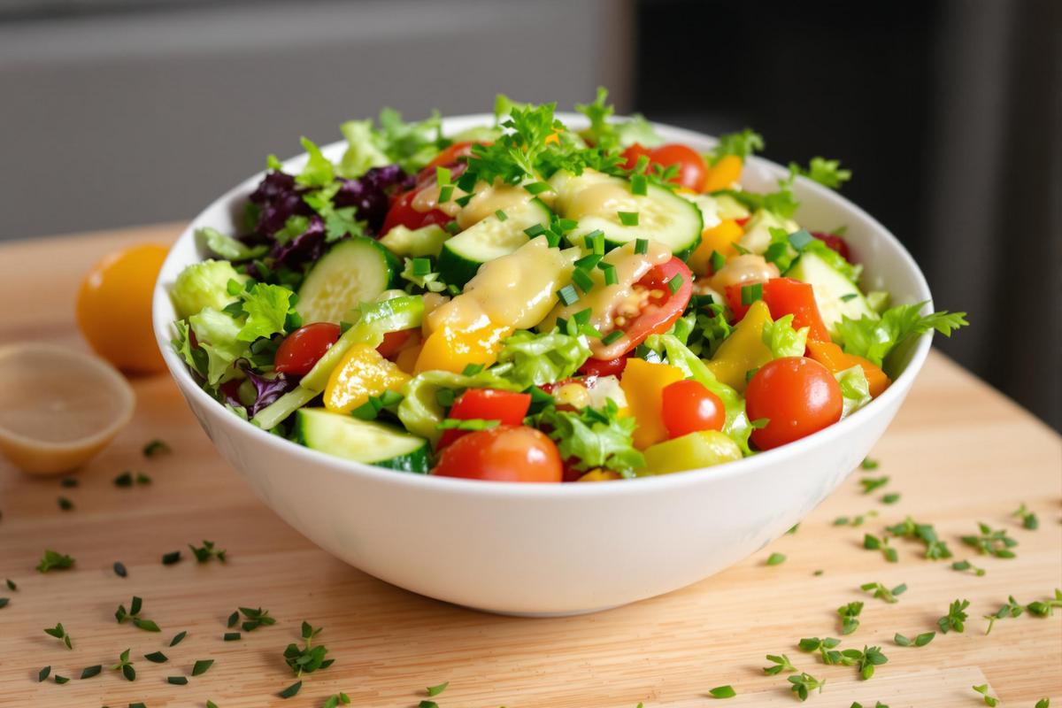 Cette vinaigrette sans huile de cette diététicienne sera parfaite pour alléger vos salades sans compromis
