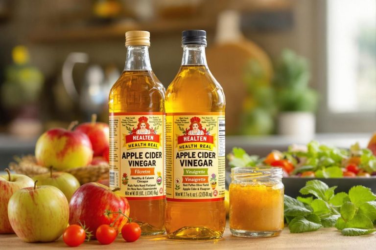 Combien de calories dans le vinaigre de cidre ?