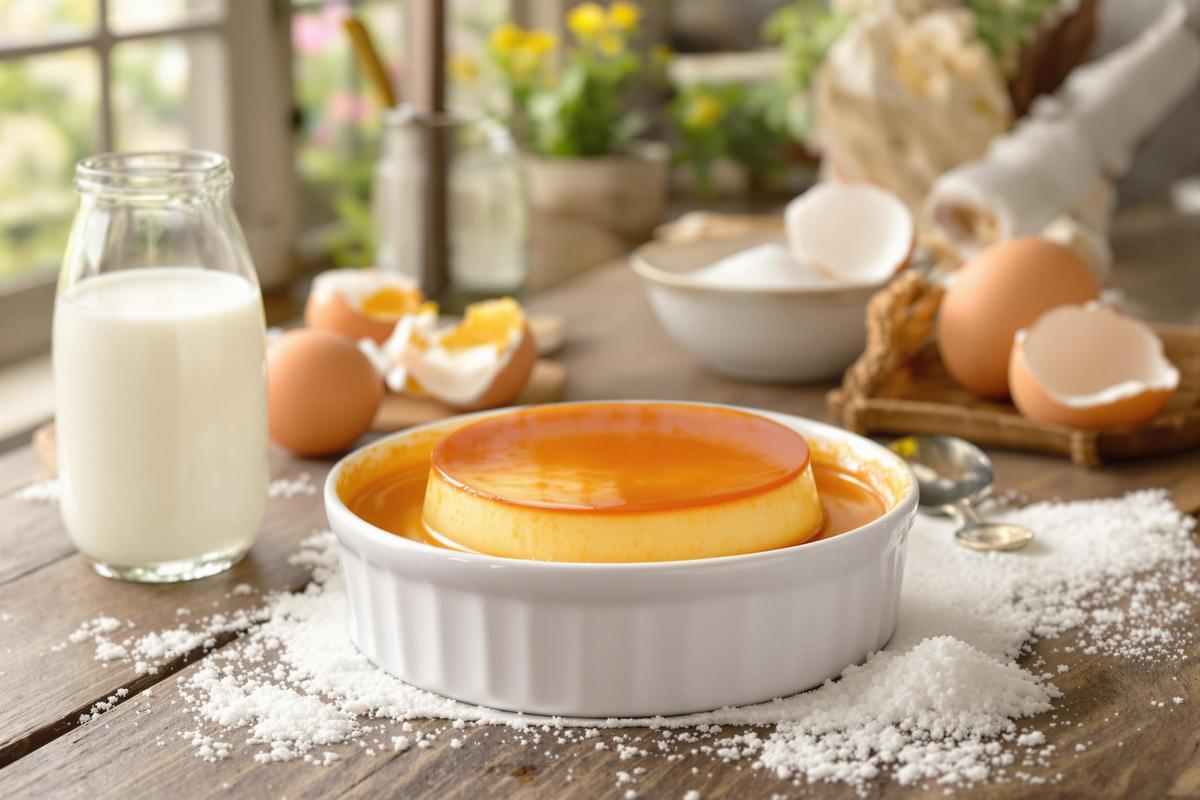 Comme chez ma grand-mère : voici comment préparer un flan réconfortant avec seulement 3 ingrédients