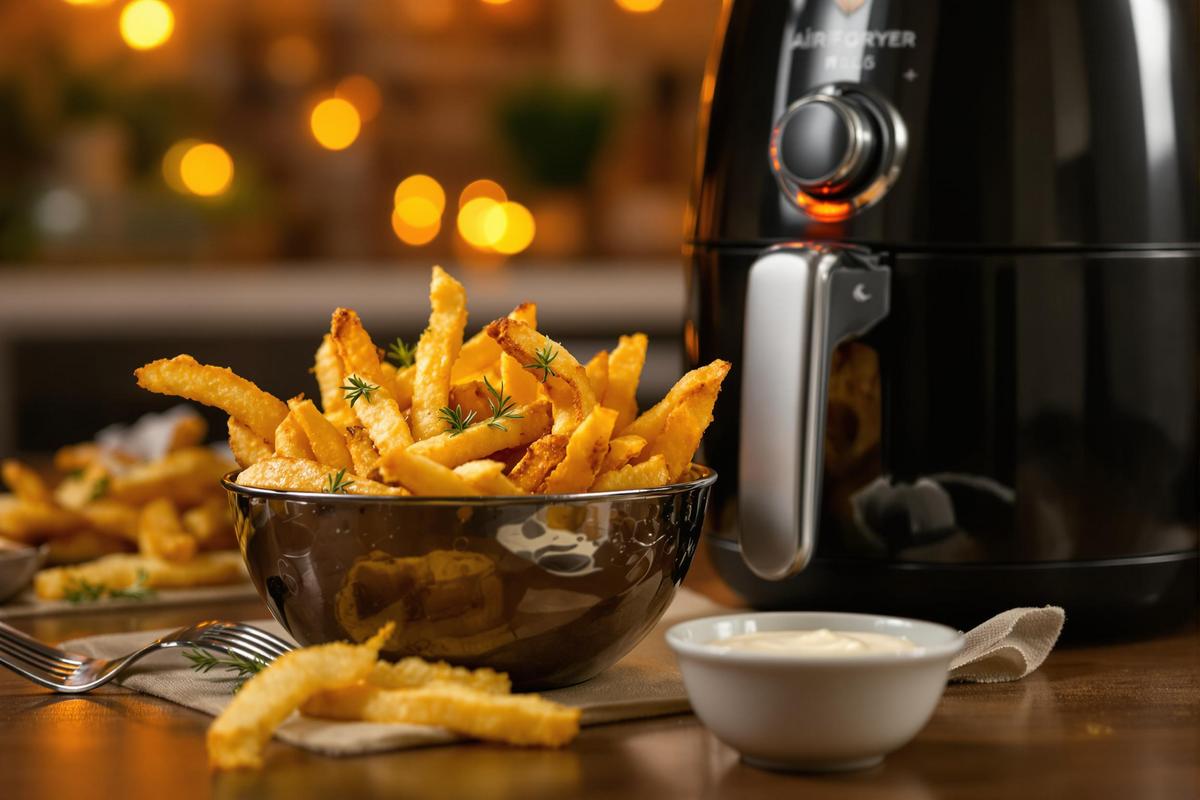 Connaissez-vous la technique de l'eau chaude pour obtenir des frites vraiment croustillantes au Airfryer ?