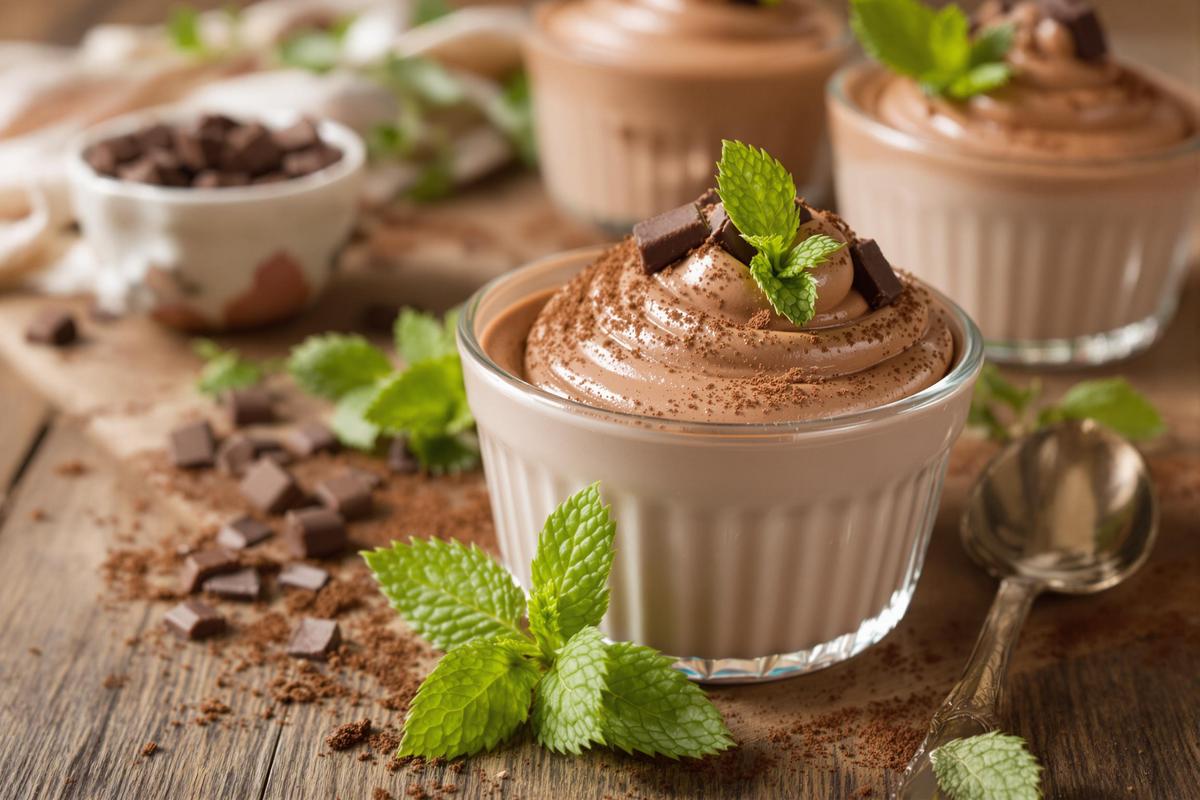 Mousse au chocolat magique, pas besoin de séparer les blancs et jaunes d’œufs