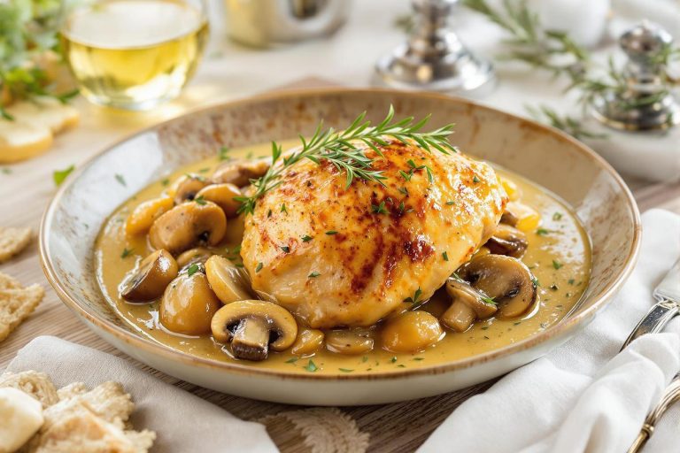 Peut-on faire un poulet au vin jaune la veille ?