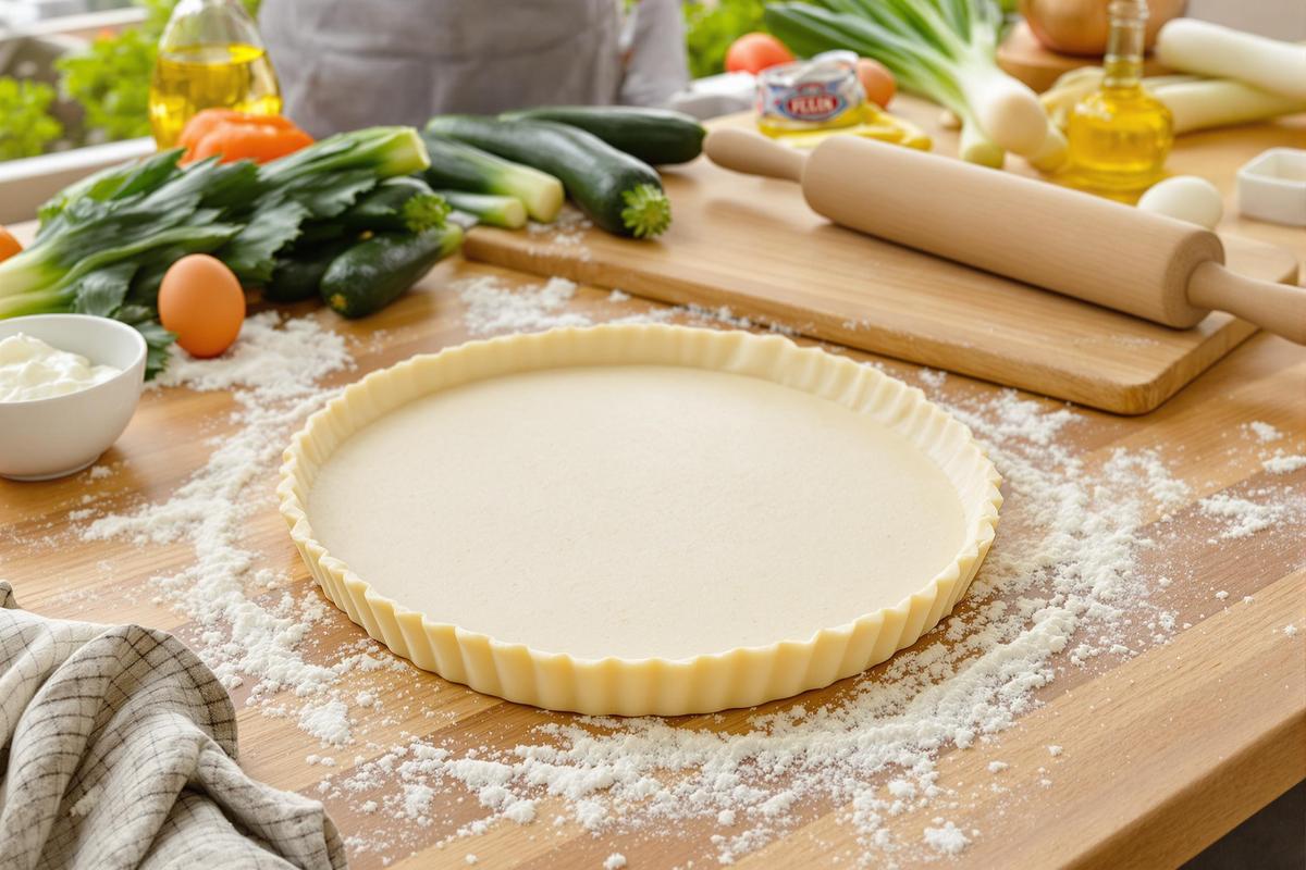 Pour une pâte à tarte plus légère, voici l’ingrédient à utiliser pour remplacer le beurre
