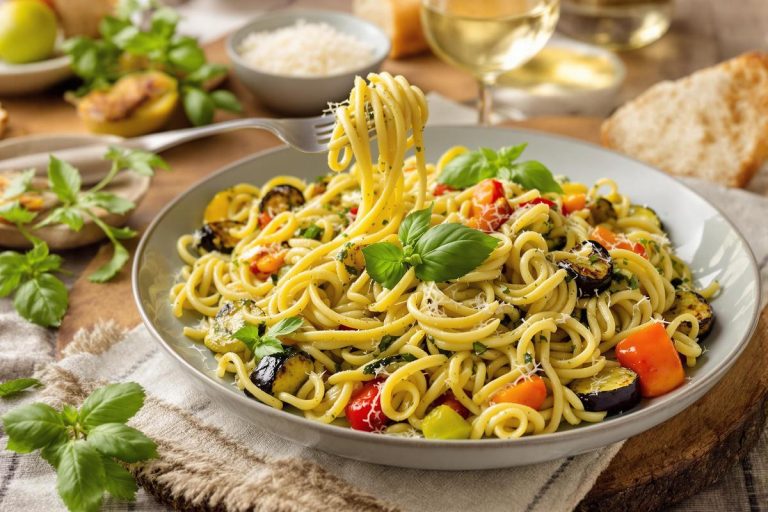 Que manger avec des pâtes au pesto