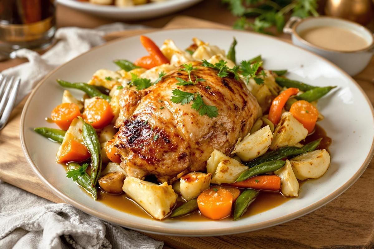 Que servir avec une pintade aux choux