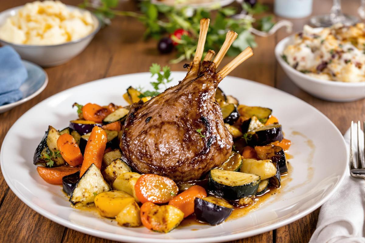 Quel accompagnement avec un gigot d’agneau de 7 heures