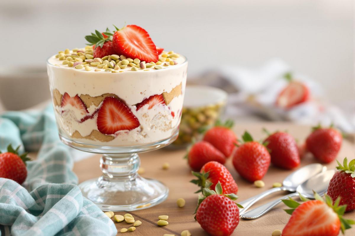 Tiramisu fraise et skyr pistache : la recette légère de cette diététicienne pour se faire plaisir sans culpabiliser