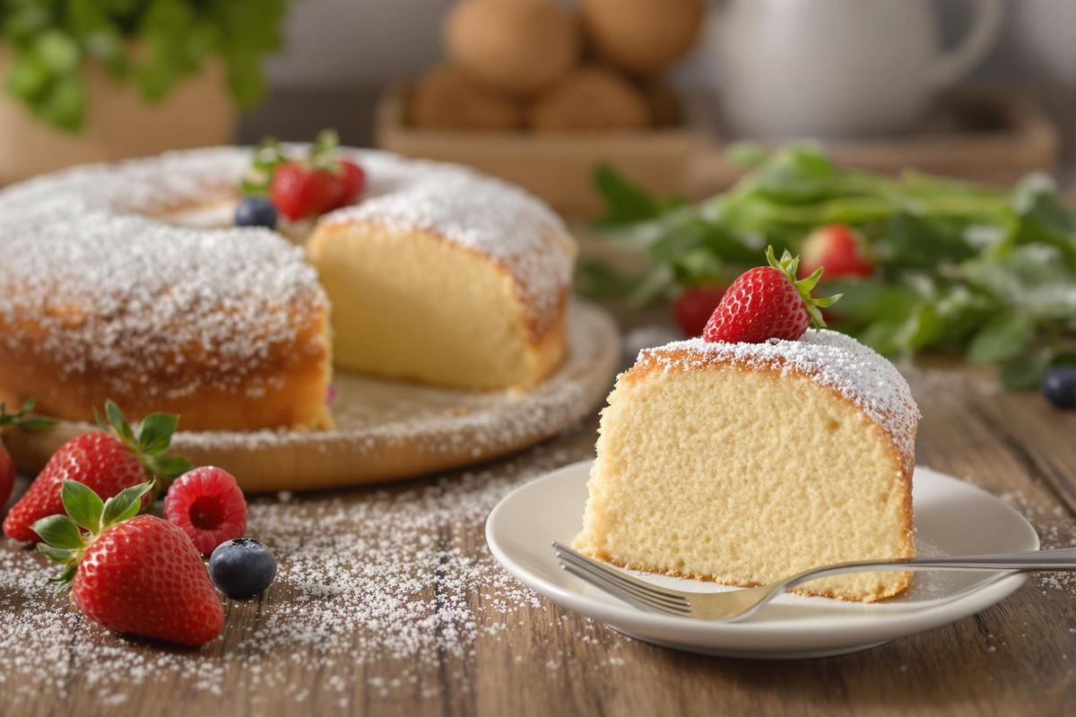 Gâteau au yaourt très moelleux et léger