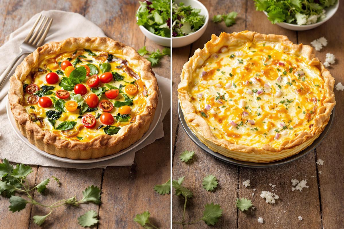 Quiche : pâte brisée ou feuilletée ?