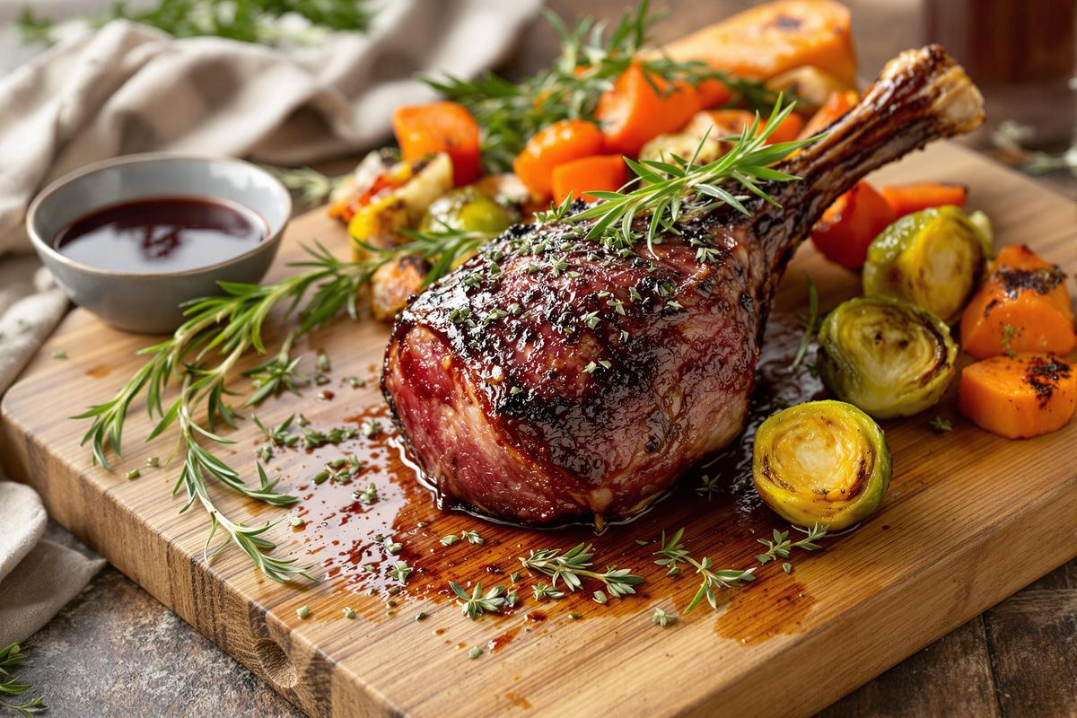 Recette de cuisse de chevreuil au four