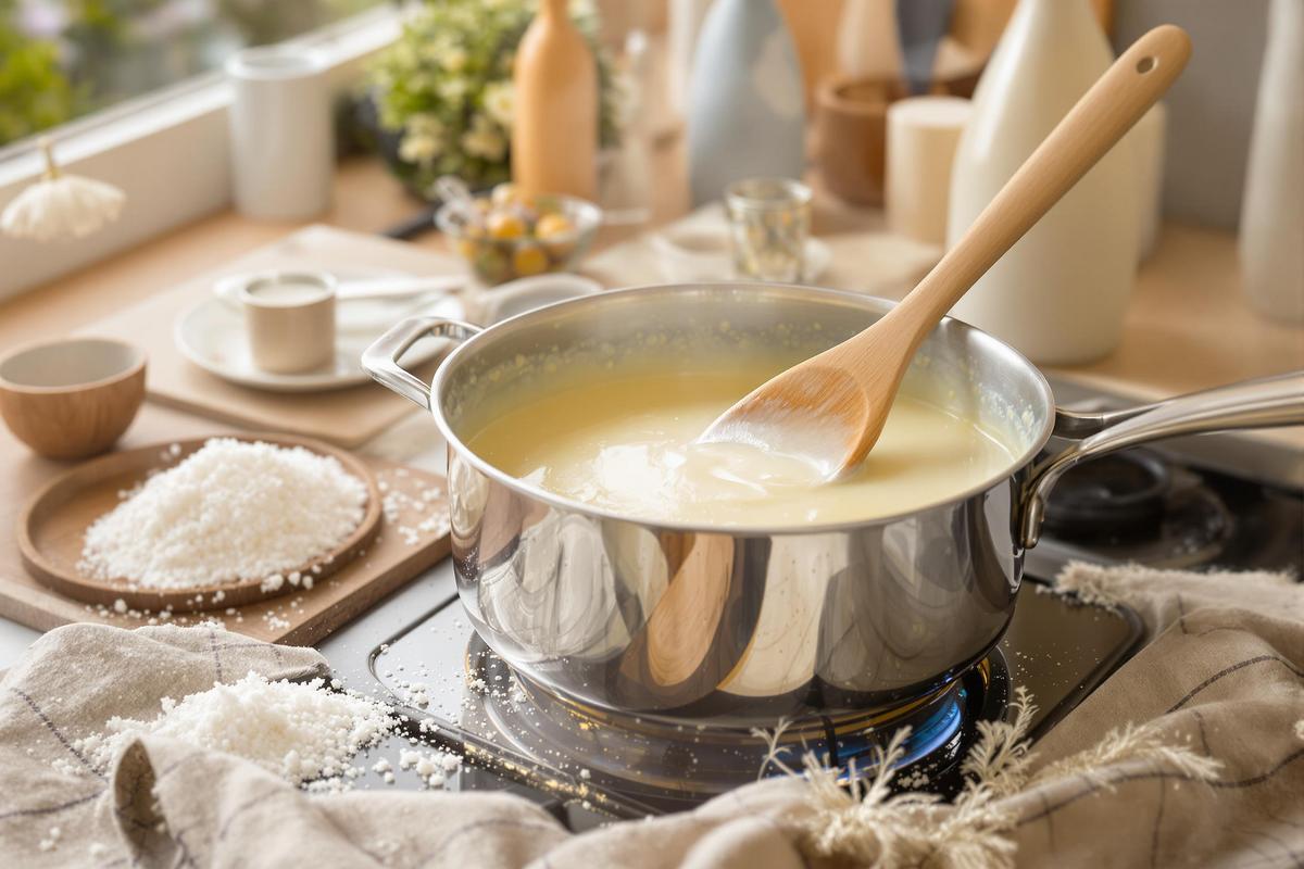 Recette facile au lait concentré sucré